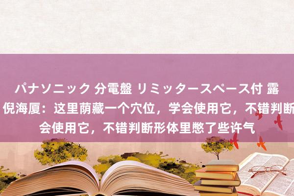 パナソニック 分電盤 リミッタースペース付 露出・半埋込両用形 倪海厦：这里荫藏一个穴位，学会使用它，不错判断形体里憋了些许气