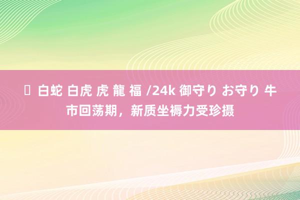 ✨白蛇 白虎 虎 龍 福 /24k 御守り お守り 牛市回荡期，新质坐褥力受珍摄